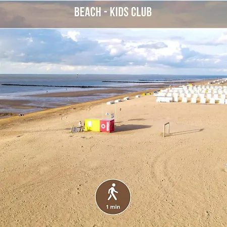 Le Zenith - Sejour En Famille - 5min A Pied - 100m Lippenslaan - Garage Prive Gratuit - Equipements Bebe Knokke-Heist