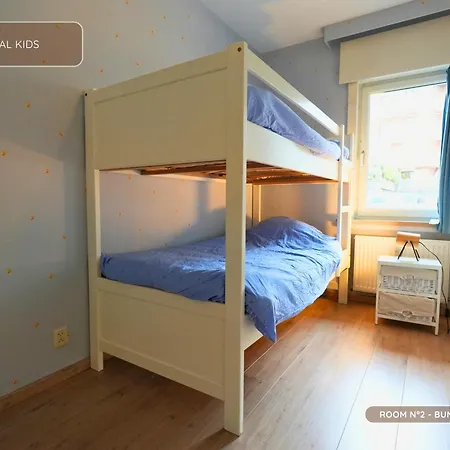 Le Zenith - Sejour En Famille - 5min A Pied - 100m Lippenslaan - Garage Prive Gratuit - Equipements Bebe *