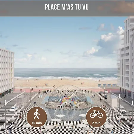 Apartmán Le Zenith - Sejour En Famille - 5min A Pied - 100m Lippenslaan - Garage Prive Gratuit - Equipements Bebe Knokke-Heist